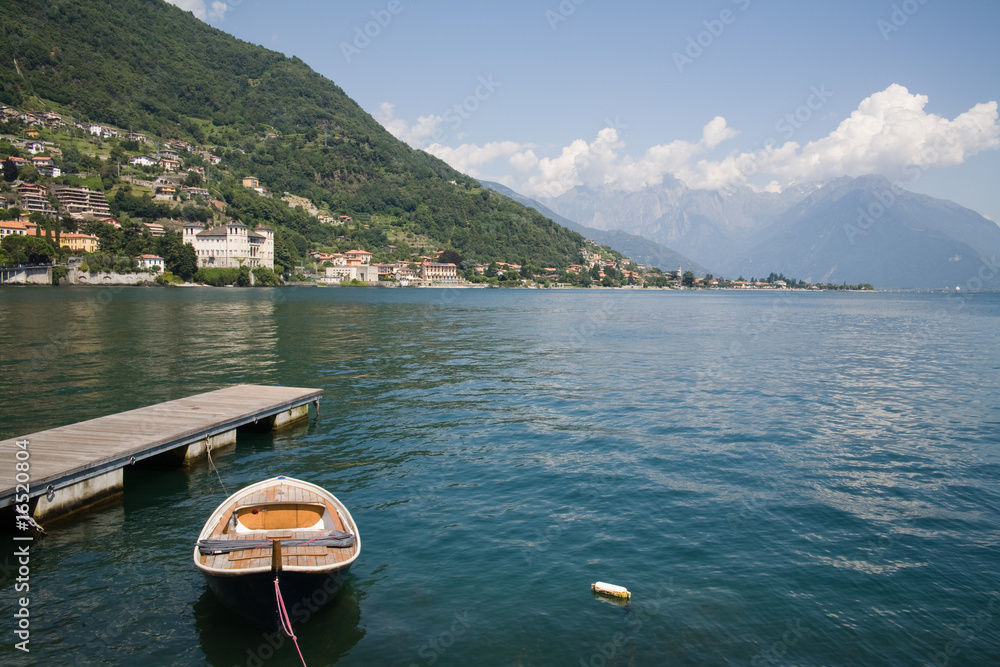 Obraz premium Village at Lake Como