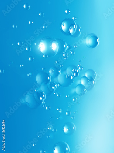 Wallpaper Mural Bulle d'eau remontant à la surface Torontodigital.ca