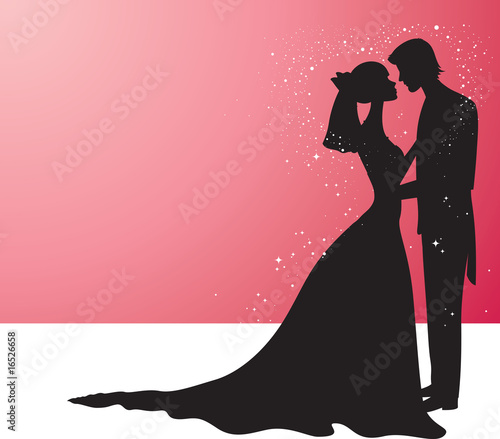 Wedding silhouette
