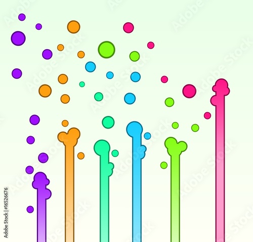 Comic Sweet Abstract Background