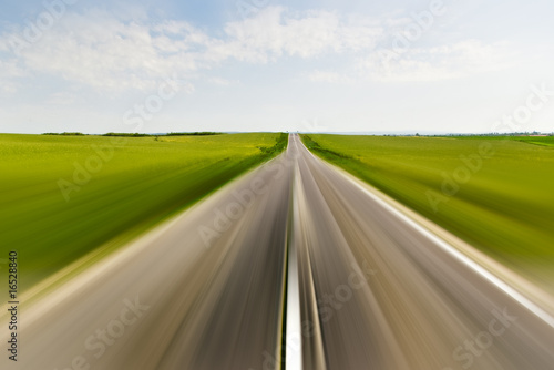 road with motion blur © Mihai Simonia