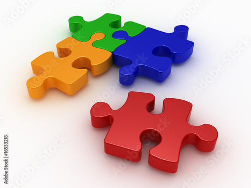 colorful puzzle pieces