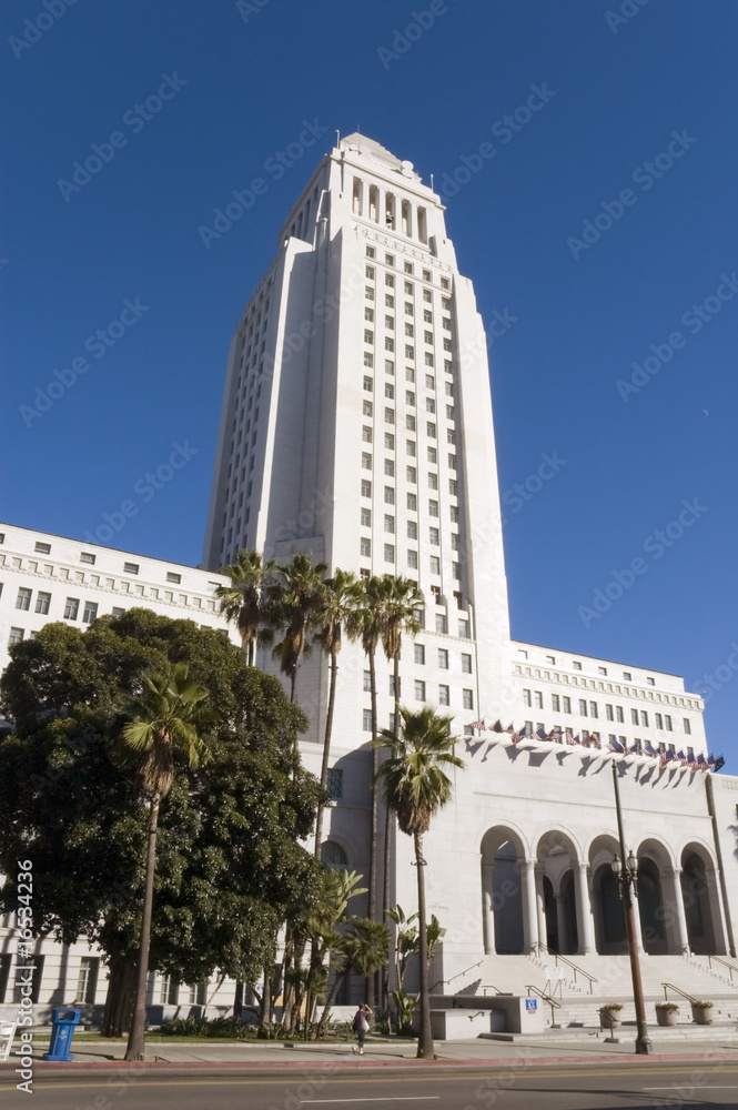 Obraz premium Los Angeles City Hall