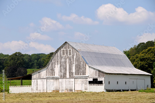 Old White Barn