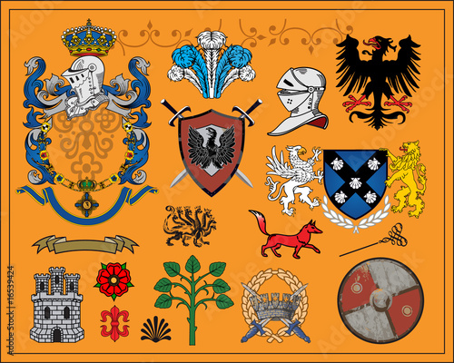 Heraldic elements - 1