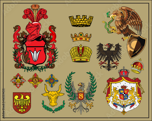 Heraldic elements - 6