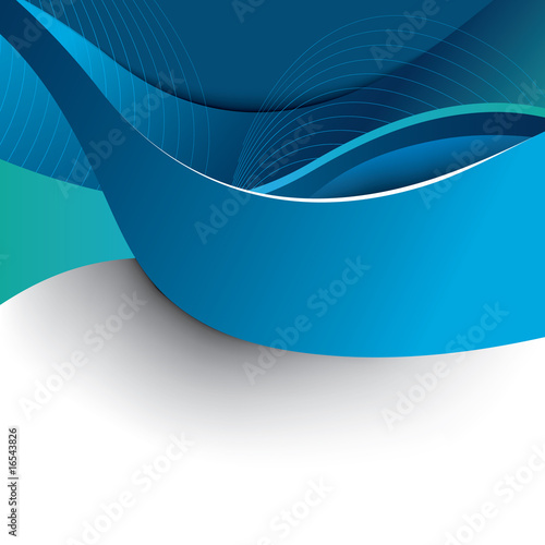 Abstract blue background template