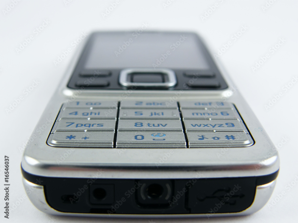 Cell phone isolated on white background Cell phone isolated on white background
