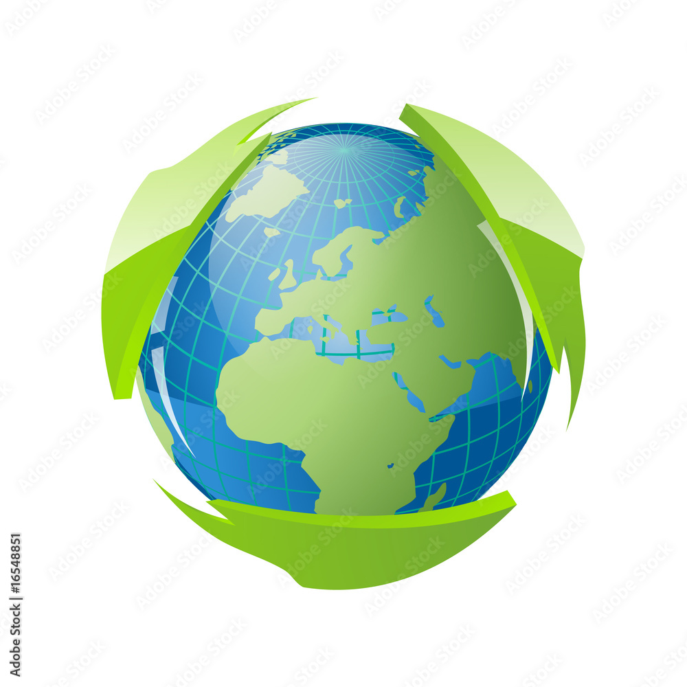 recycle earth icon