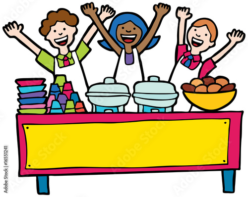 Buffet Service Table