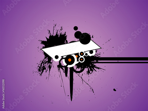 abstrakter grunge style