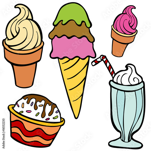 Ice Cream Food Items