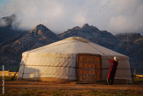 Nomades au coeur de le steppe, Mongolie