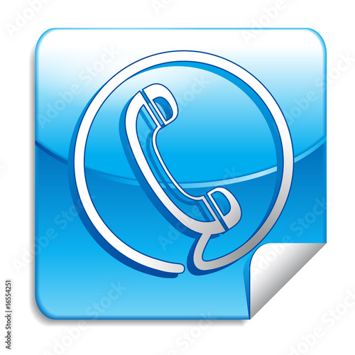telephone blue