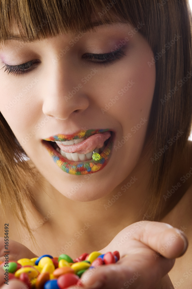 colored smarties colored smarties