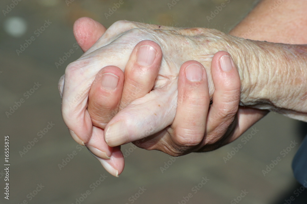 Fototapeta premium Zwei Hände