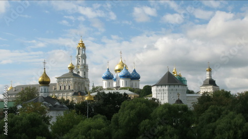 Trinity Lavra of Saint Sergius in Sergiev Posad city, Russia.