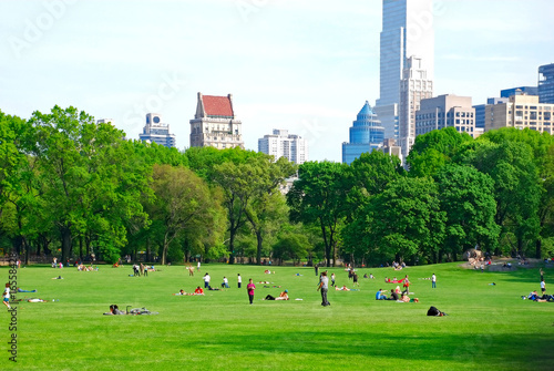 Central park in New York, USA