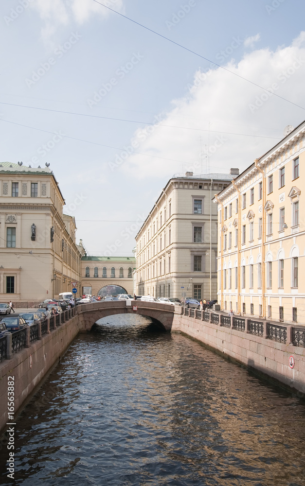 Channel in St. Petersburg