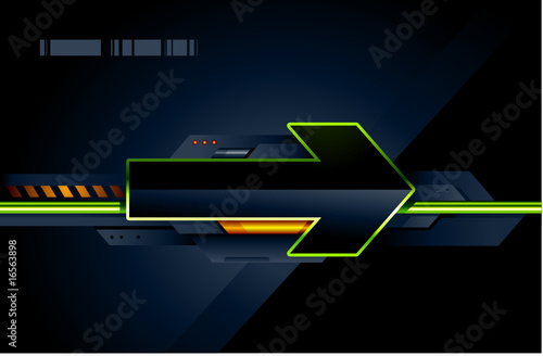 High tech arrow