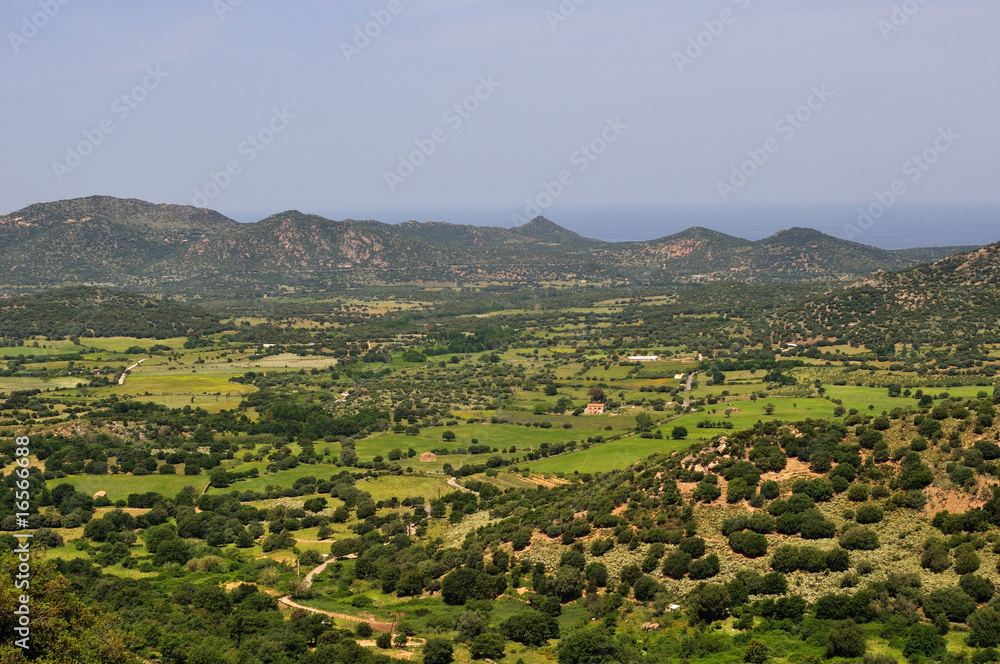 Fototapeta premium vue sur la corse