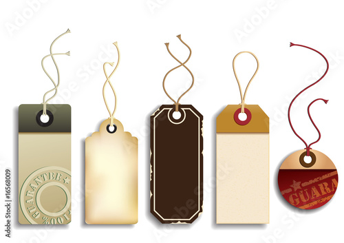 Cardboard Sales Tags