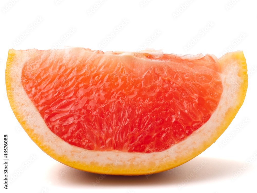 Piece of ripe graipfruit