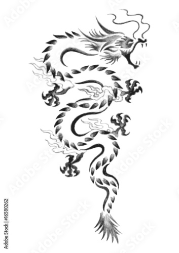 tribal dragon1