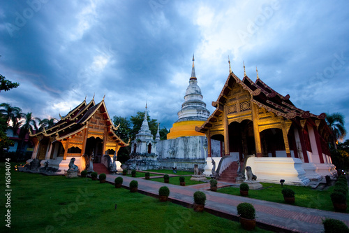 Tempel in Chiang Mai, Thailand photo