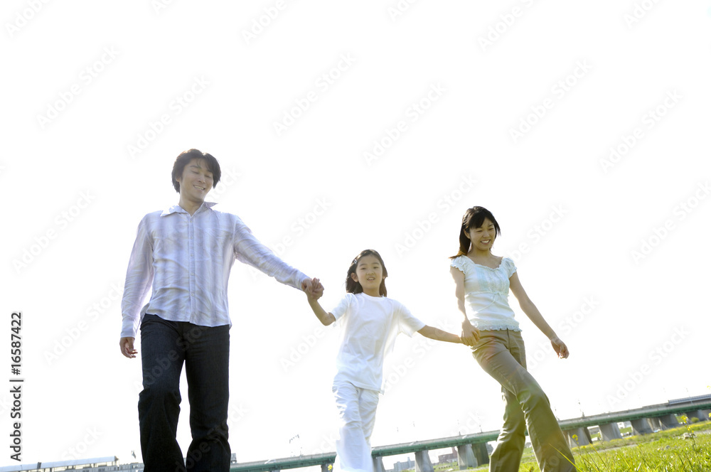 Naklejka premium ファミリーイメージ