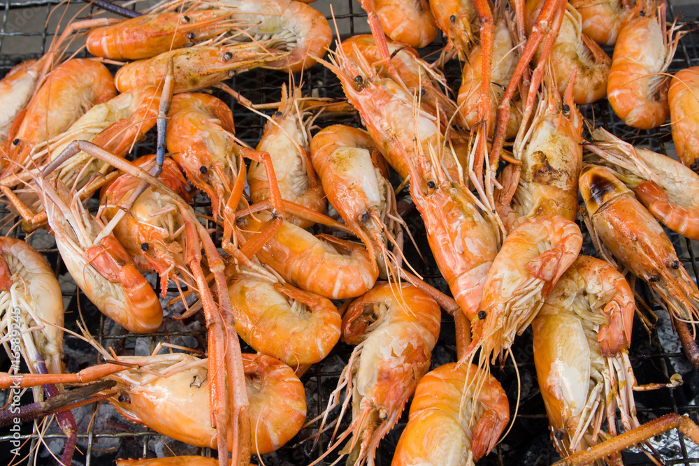 Shrimp grilled