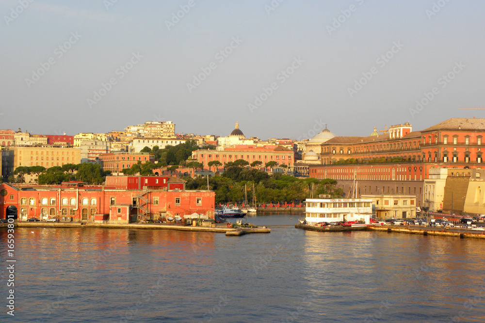 Fototapeta premium Hafeneinfahrt Neapel