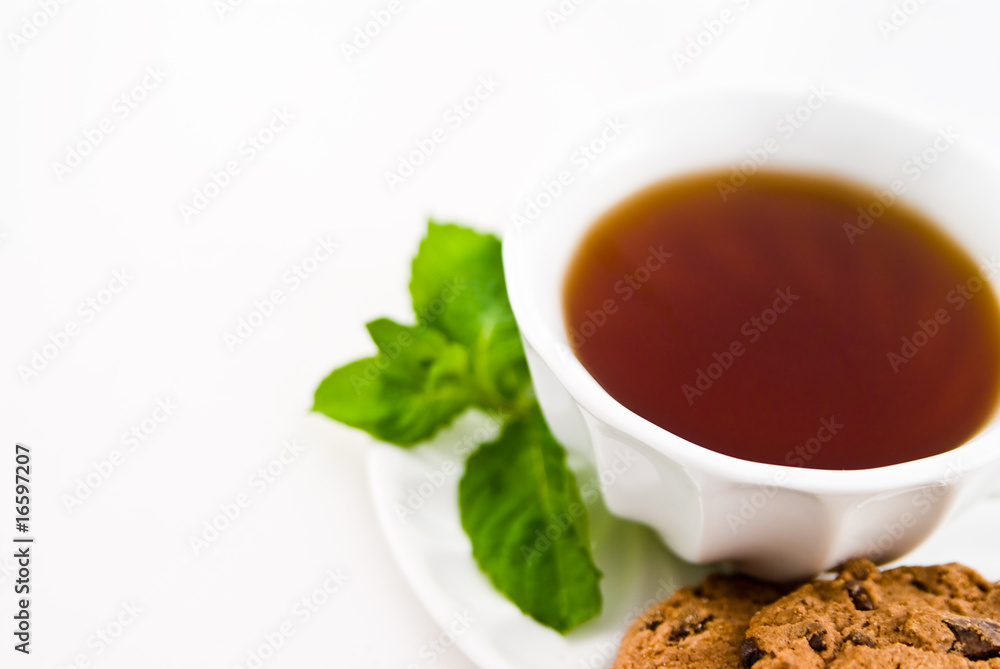 Tea and cookies Tea and cookies