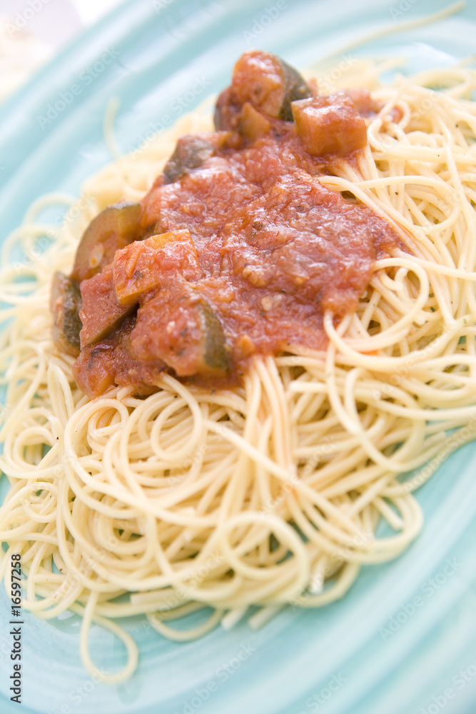 ミートソースのパスタ ミートソースのパスタ