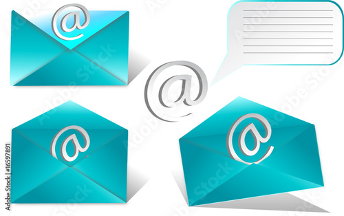 icônes e-mail