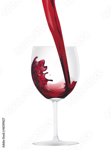 Caida de vino