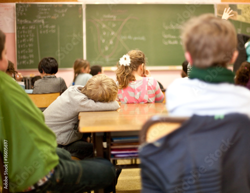 Bild auf Leinwand Echec scolaire