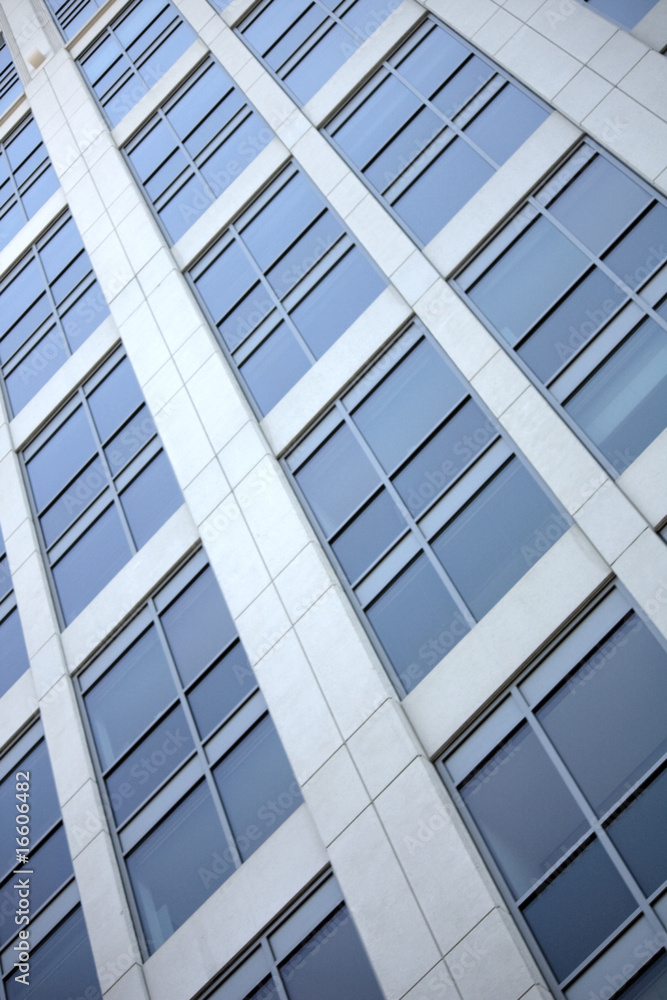 Windows of a skyscraper building downtown Bellevue Windows of a skyscraper building downtown Bellevue