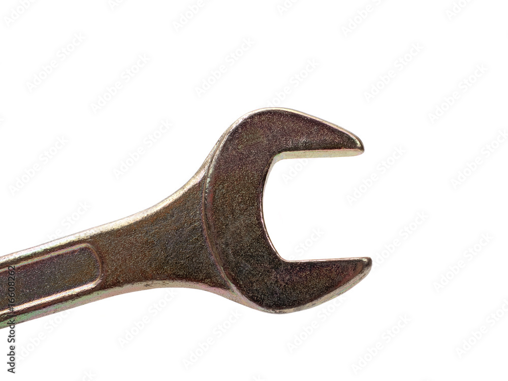 Spanner closeup view Spanner closeup view