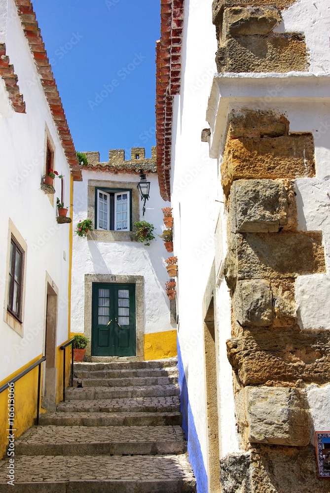 Obidos village at Portugal.