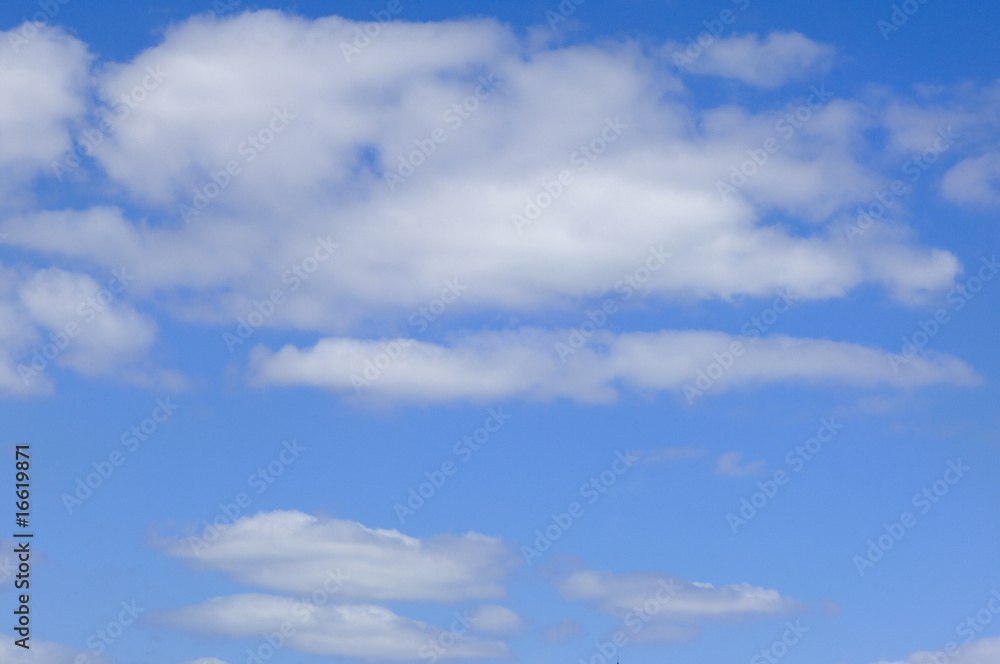 Obraz premium 青空と雲