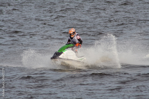 Jet ski competition in Riga