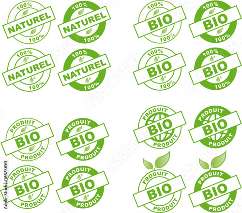 Tampon produits BIO ou NATUREL