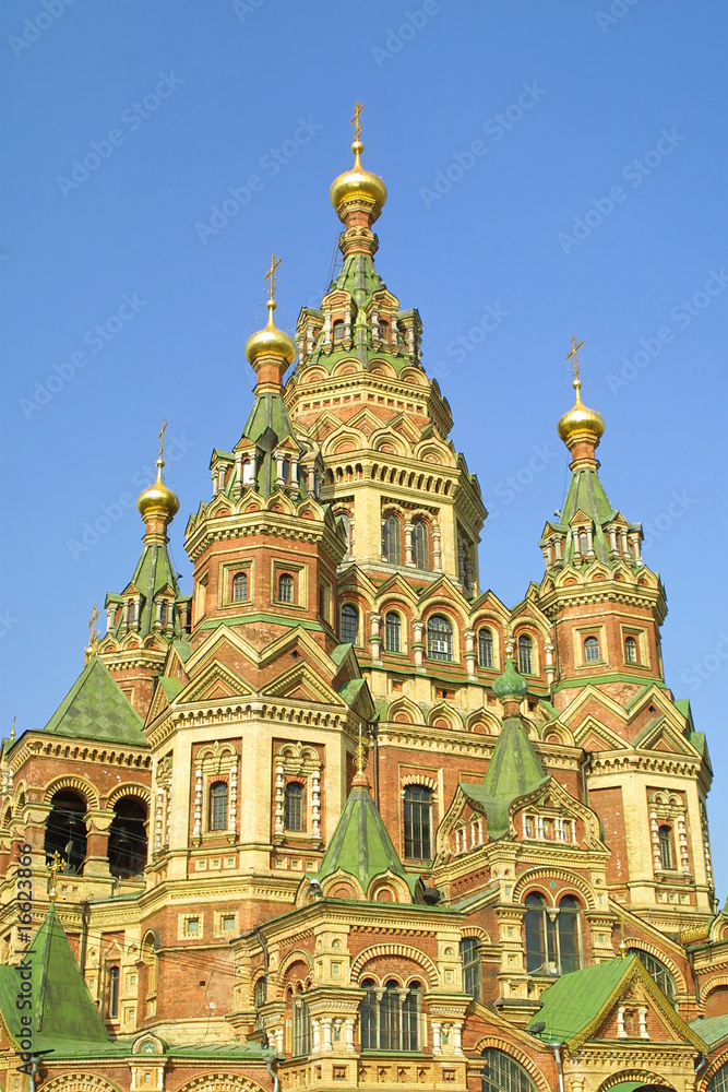 Cathedral of St. Peter and Paul in Peterhof, Russia