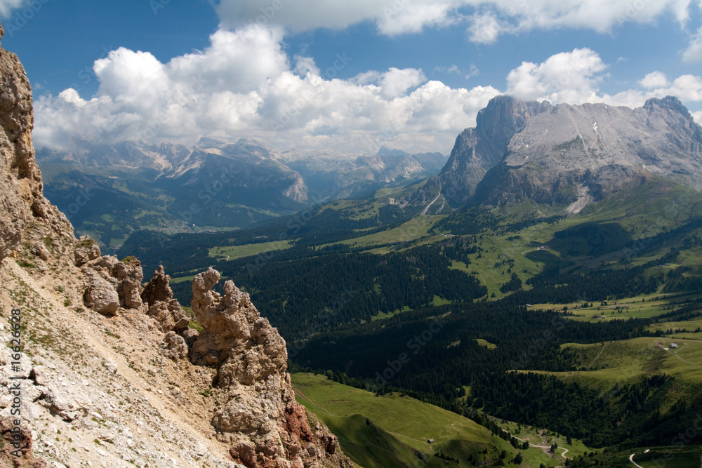 Fototapeta premium Seiser Alm in Südtirol