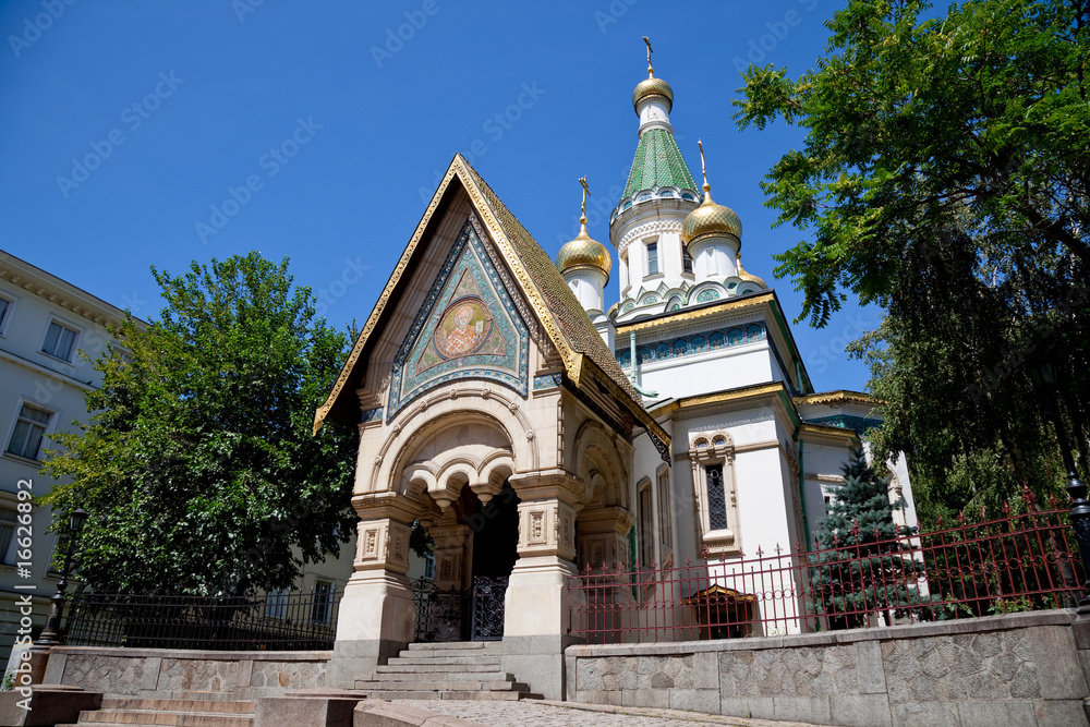 russian church S Nicholas bulgaria