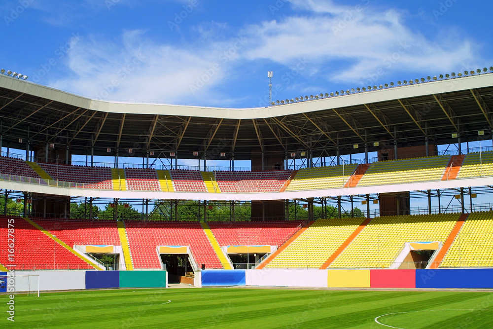 Obraz premium Football soccer stadium