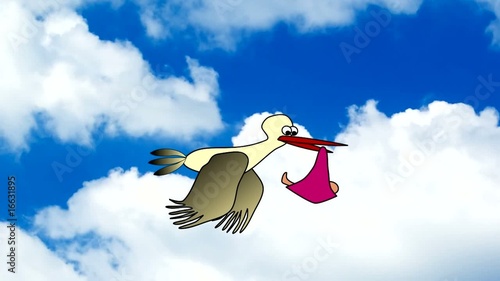 vom Klapperstorch verloren