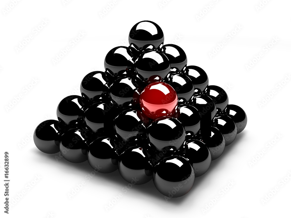 Pyramid Level 2 StockFoto Adobe Stock