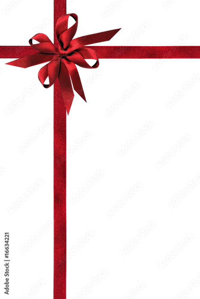 Burnished Satin Red Ribbons Burnished Satin Red Ribbons